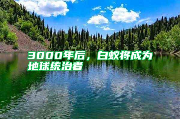 3000年后，白蚁将成为地球统治者