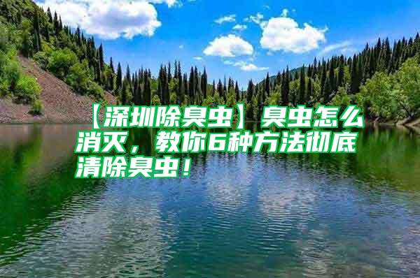 【深圳除臭虫】臭虫怎么消灭，教你6种方法彻底清除臭虫！