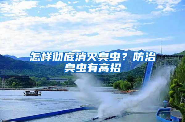 怎样彻底消灭臭虫？防治臭虫有高招