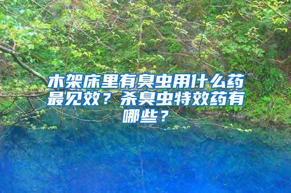 木架床里有臭虫用什么药最见效？杀臭虫特效药有哪些？