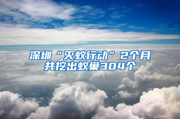 深圳“灭蚁行动”2个月共挖出蚁巢304个