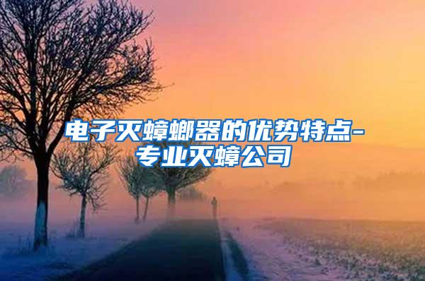 电子灭蟑螂器的优势特点-专业灭蟑公司