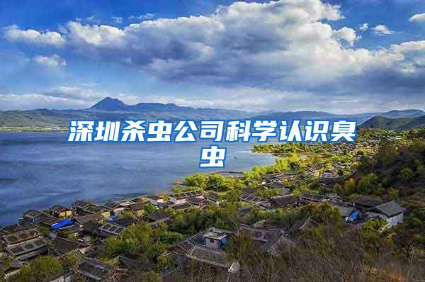 深圳杀虫公司科学认识臭虫